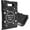 Black, variant on OptiPak 12x15 Merchandise Bags - Plastic Bags with Handles - Package Bags Make the Most of Today Bulk Pack of 50 White