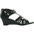 thumbnail image 2 of DIVIANA NICKI-18 Womens Cut Out Back Zip Wedge Sandals, 2 of 4