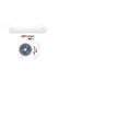 thumbnail image 2 of Aire Minisplit Mirage CHF120R 110v 1 Tonelada 12000 Btu R410a, 2 of 2