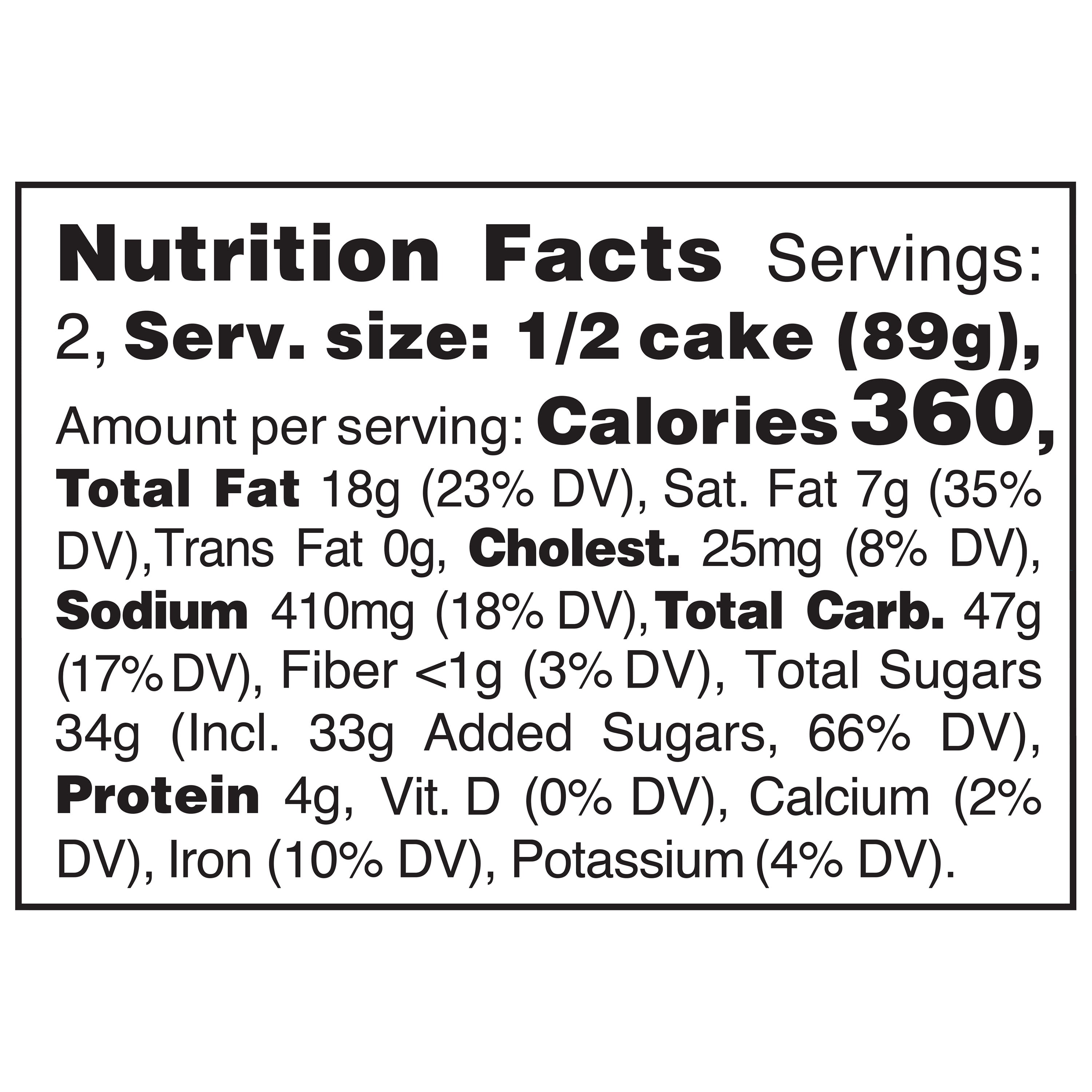 Freshness Guaranteed Red Velvet Cake Square, Baked, 6.33 oz (Refrigerated)