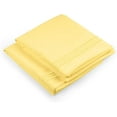thumbnail image 3 of CGK Linens Ultra Soft & Comfy Pillowcases Set of 2 - Queen / Standard Size Hotel Quality Breathable 2-Piece Pillow Covers, Yellow, 3 of 4