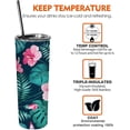 thumbnail image 6 of Floral Tumbler with Lid and Straw, Floral Travel Mug, Floral Mugs for Women, Cute Tumblers for Women, Flower Water Bottle, Rose Tumbler, 20oz Insulated Flower Tumbler, 6 of 6