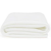 Valentina Textile Inc Felt Fabric by The Yard - 72" Wide & 1.6mm Thick Acrylic Felt - Soft and Durable Felt Fabric for DIY Arts & Crafts, Decorations and More( 10 Yard, White)