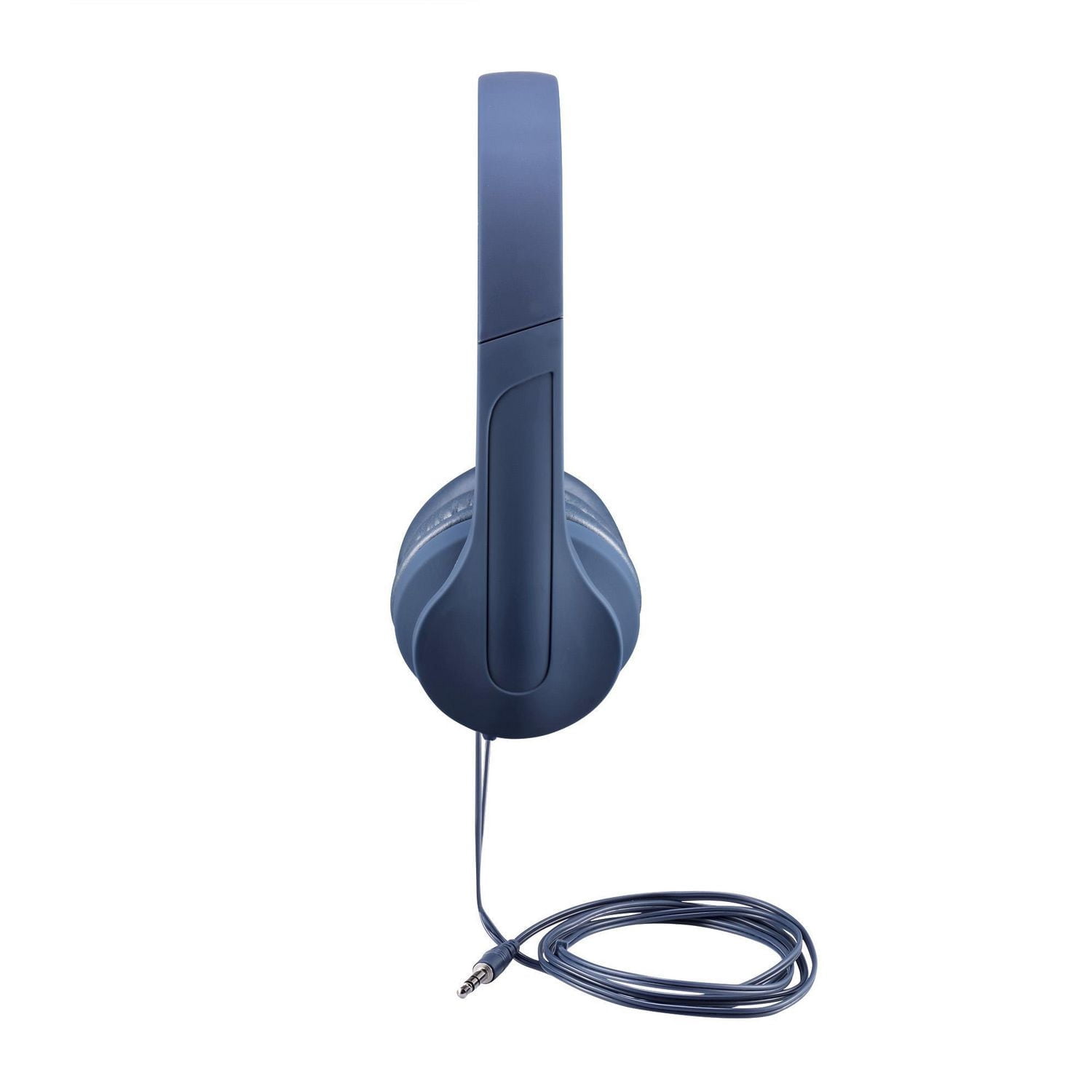 ONN ™ Wired Lightweight Headphones (Blue)