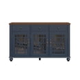 thumbnail image 3 of FESTIVO 55" Vintage Style Kitchen Buffet Sideboard Cabinet w/ Drawers - Navy, 3 of 6