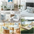 thumbnail image 6 of Waterproof Throw Pillow Covers Set of 2, 26x26 Inch Teal Blue Octopus Coastal Decorative Pillowcases Outdoor Pillow Slip Cushion Covers Set for Couch Tent Nautical Coral Starfish, 6 of 7