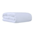 thumbnail image 2 of Juego de toallas de baño de microfibra | Altamente absorbentes y de secado rápido | Toallas suaves para yoga y gimnasio | Spa y fitness | Blancas, 2 of 8