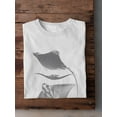 thumbnail image 3 of Grey-Scale Stingrays Iii. T-Shirt Men -Studio W Designs, Male x-Large, 3 of 4