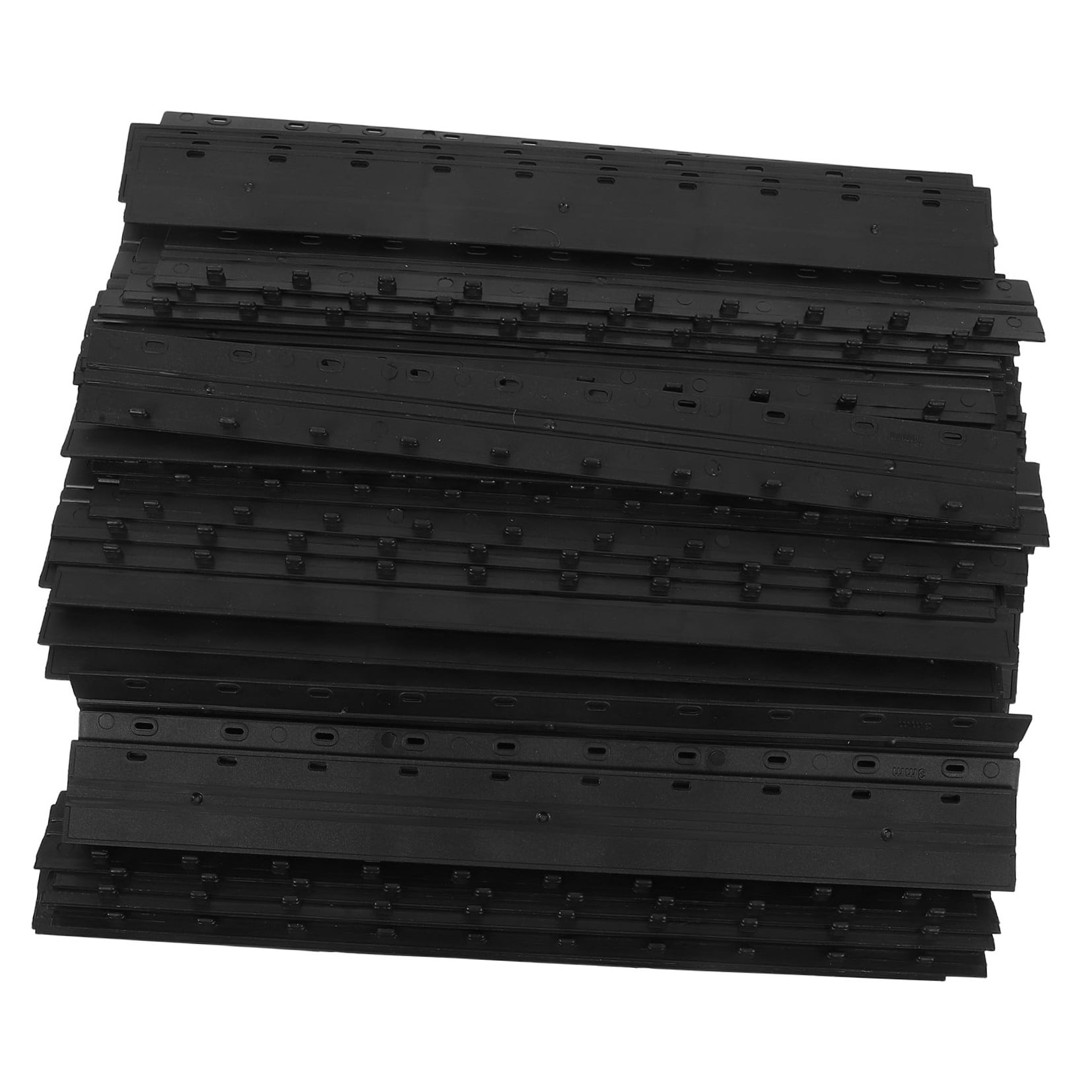 OUNONA 100Pcs Black Binder Clips for Office Document Binding and Organization