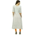 thumbnail image 5 of Bimba Angrakha Style Kurta Designer Kurti Block Print Tunic Summer Clothing, 5 of 7