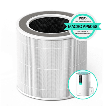 Dreo Air Purifier Replacement Filter for DR-HAP005S White, 1 Pack