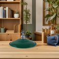 thumbnail image 4 of HEALEEP Vintage Enamel Lamp Shade for Home Use Green Waterproof Light Cover Easy Installation 30cm, 4 of 8