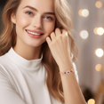 thumbnail image 4 of Pulsera CDE Forever Love Heart Charm de plata 925 para mujer, 4 of 6