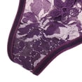 thumbnail image 3 of Lencería de encaje para mujer Calzoncillos con Ropa interior Bragas Púrpura SM SunniMix Ropa interior de las mujeres, 3 of 8
