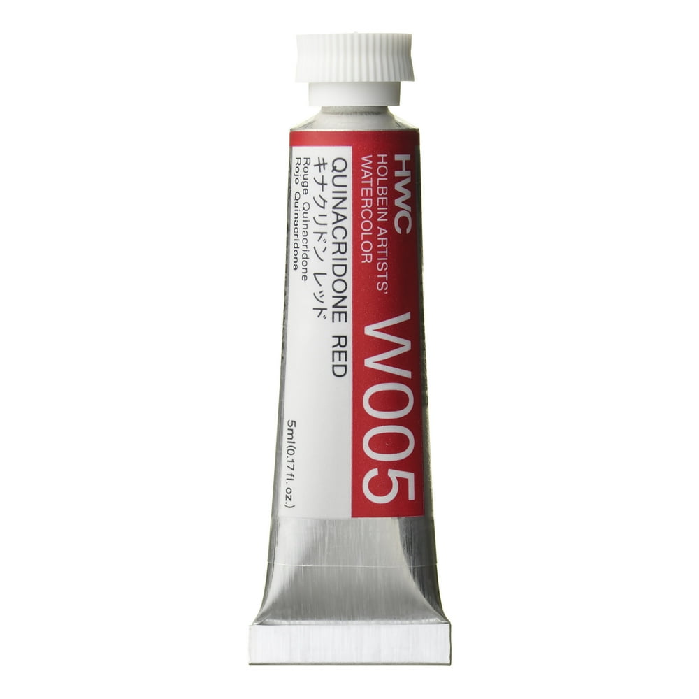 Holbein Artists' Watercolor, 5ml, Quinacridone Red