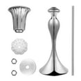 thumbnail image 4 of LANLONG Elegant 22.05” Trumpet Flower Vases, Metal Centerpiece Vases for Weddings, Set of 2, 4 of 6
