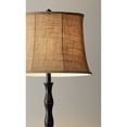 thumbnail image 4 of Floor Lamp Black Metal Textured Pole, 4 of 8