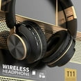 thumbnail image 5 of ZFYXGS Bluetooth Headphones, T11 Wireless Headphones with Noise Cancelling Hight Sound Quality Waterproof Foldable Stereo, Over-ear Headphones Wireless for Home Office Cellphone PC, 5 of 6