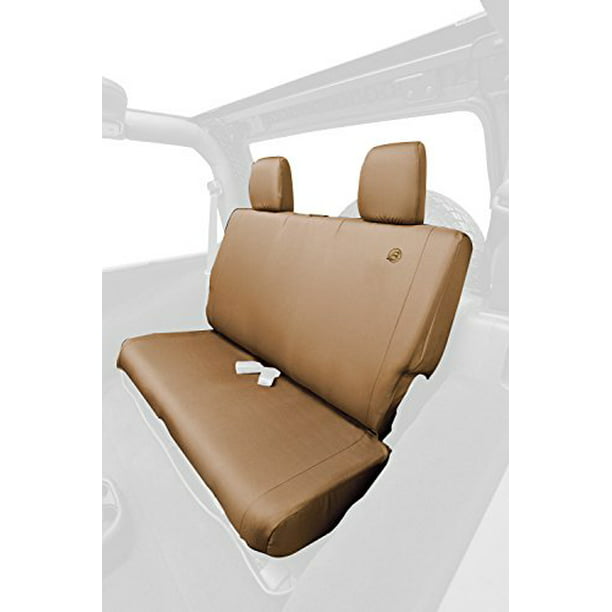 Bestop 29282-04 Tan Rear Seat Cover for 2007-2017 Jeep Wrangler 2DR -  