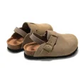 thumbnail image 4 of Ruizustock Otoño/Invierno zapatillas de madera para niños zapatillas de playa de cuero genuino para niños cubierta para la cabeza esmerilado para mujeres y niños, 4 of 5