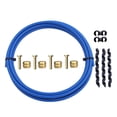 thumbnail image 4 of Bike Hydraulic Disc Brake Hose , Tube Pipe Housing Set, Compression, Bushing, Blue, 4 of 8