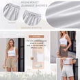 thumbnail image 3 of SUNBS Athletic Shorts for Women Running Gym Workout Summer Cotton Sweat Shorts with Pockets Hiking Casual Clothes, 3 of 8