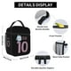 thumbnail image 4 of Lonchera aislante de fútbol para mujeres y hombres, lonchera aislante, reutilizable, bolsa portátil para trabajo, pícnic o viajes, 4 of 7
