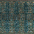 thumbnail image 1 of Ahgly Company Indoor Square Abstract Taupe Brown Oriental Area Rugs, 5' Square, 1 of 6