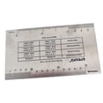 thumbnail image 4 of Regla de calibre de acero inoxidable, ligera, portátil, duradera para instrumentos musicales Likrtyny  Para Estrenar, 4 of 6