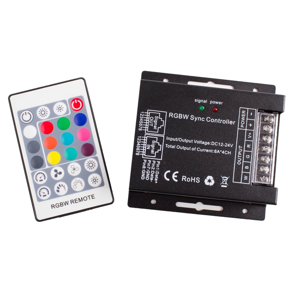 LEDupdates 32ft RGB LED strip tape light Color change with Wireless remote and UL power