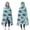 LightBlue Cartoon Dinosaurs-1, variant on Wearable Blanket,LightBlue Cartoon Dinosaurs Name Pattern Hooded Wearable Flannel Blanket for Adults & Teens,Winter Poncho Shawl Wrap Cape Cozy Anti-Pill,50"x60"
