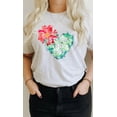 thumbnail image 2 of Blooming Cactus Stuck on You Valentine Graphic Tee T-Shirt, 2 of 7