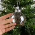 thumbnail image 5 of 6 bolas de plástico transparente para Navidad, adornos rellenables para árbol de Navidad, adornos colgantes para decoración del hogar, regalo de Navidad 2023, 5 of 5