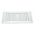 thumbnail image 1 of AP Products 013-631 Heating/ Cooling Register  4 Inch Width x 8 Inch Length; 5-1/4 Inch Width Overall x 10 Length Overall; Without Damper; White, 1 of 2