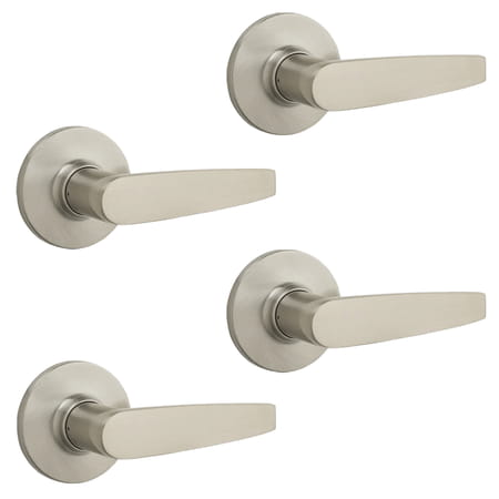 Kwikset Winston Hall Closet Door 1 2 Dummy Lever Sets Satin