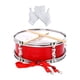 thumbnail image 1 of Batería con guantes y correa, instrumento de percusión profesional de 13" con Rojo, 1 of 9