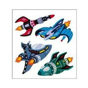 Realistic Space Ships Sandylion Acid-Free Stickers