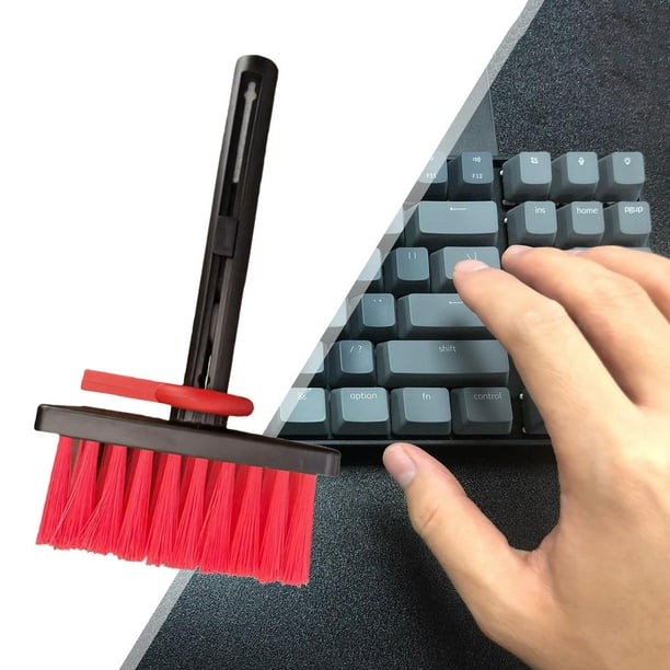 Hagibis brosse de nettoyage de clavier, outils de nettoyage d'écouteurs  d'ordinateur, nettoyeur de clavier
