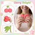 thumbnail image 4 of Twin Cherry Stress Ball Sweet Cute Fruit Stress Relief Toys for Adult, Durable PU Sensory Fidget Toys for Anxiety and Relaxation, Easter Basket Stuffer, 4 of 7