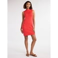 thumbnail image 2 of Free Assembly Women’s Button Shoulder Sleeveless Sweater Dress, Sizes XS-3XL, 2 of 5