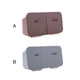 thumbnail image 3 of Organizador de baño Injueey caja de almacenamiento de plástico resistente al agua gris blanco, 3 of 6