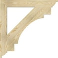 thumbnail image 3 of Ekena Millwork 4"W x 34"D x 34"H Merced Traditional Rough Sawn Bracket, Douglas Fir, 3 of 4
