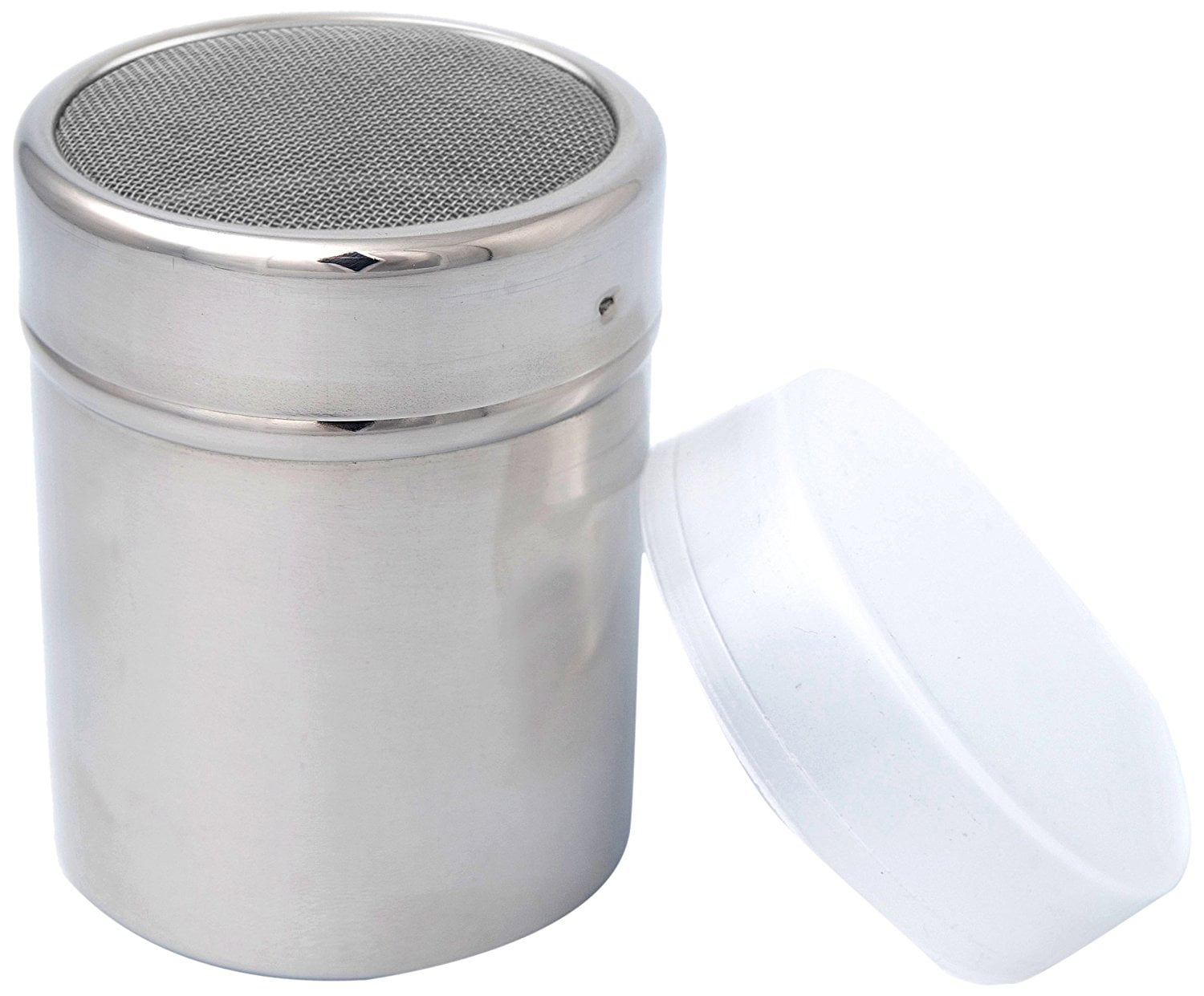 RSVP Stainless Steel Fine Mesh Powdered Sugar Shaker/Sifter Baking
