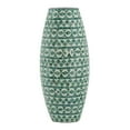 thumbnail image 2 of A&B Home Inlaid Green Capiz Table Vase for Dry Flower 7.9" x 7.9" x 19.7", 2 of 6