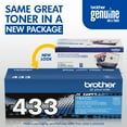 thumbnail image 3 of Brother Genuine High Yield Toner Cartridge, TN433C, Replacement Cyan Toner, Page Yield Up To 4,500 Pages, 3 of 12