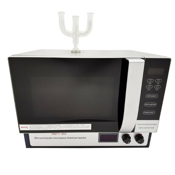 WBFY-205 Lab Microwave Chemical Reactor Synthesis Extractor Continuous Chemical Radiation Oven 220V
