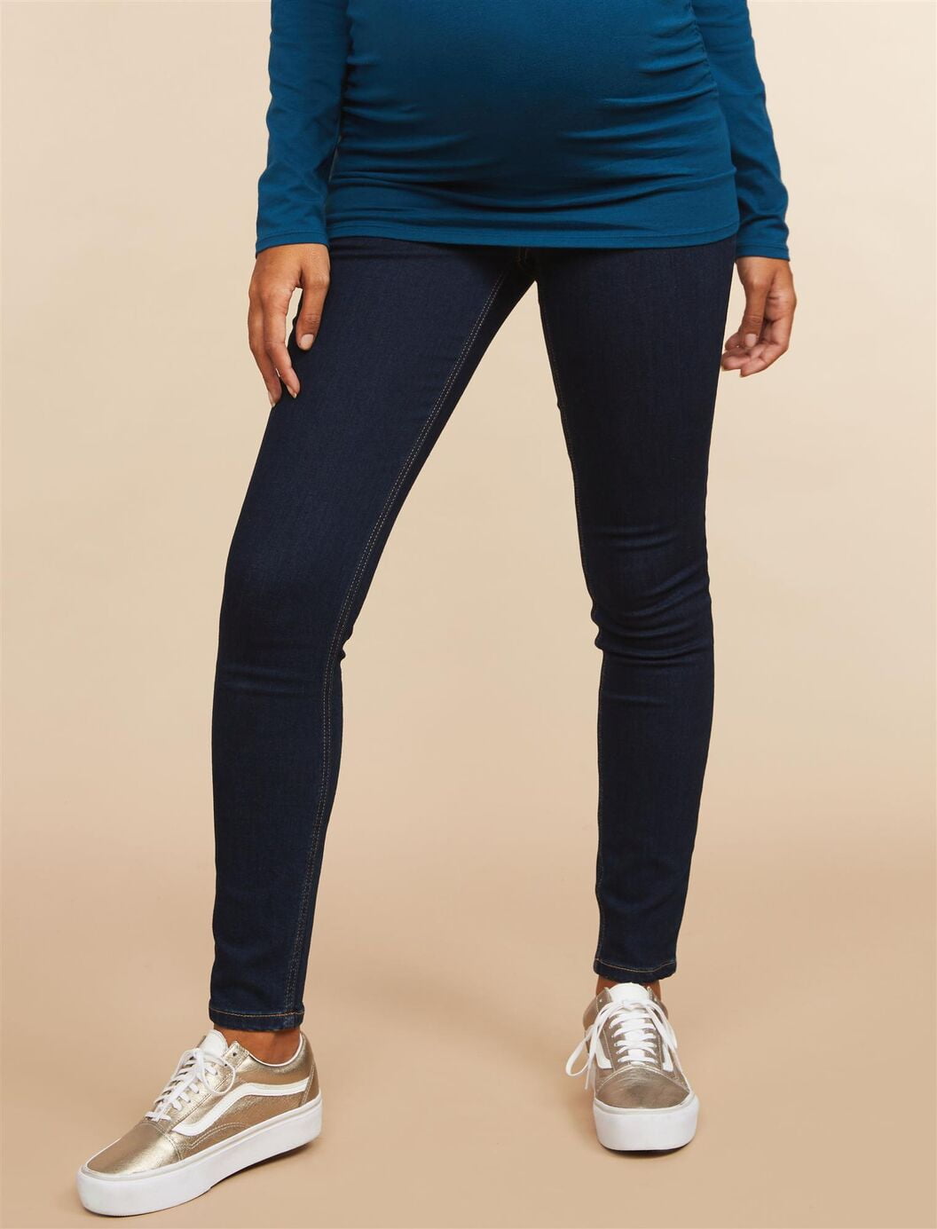 Indigo Blue Secret Fit Belly Super Stretch Skinny Maternity Jeans