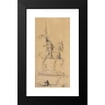 thumbnail image 2 of Emmanuel Fremiet 9x14 Black Modern Framed Museum Art Print Titled - Joan of Arc on Horseback (C. 1889-1899), 2 of 5