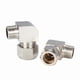 thumbnail image 2 of 4pcs Accesorios neumáticos Hilo macho 1/8 "1/4" 3/8 "1/2" Codo Brass Fit 4 6 8 10 12mm SOBREDOSIS Conector del adaptador del acoplador del tubo, 2 of 6
