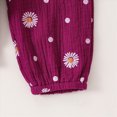 thumbnail image 4 of HCNTES Baby Girl Clothes Winter Baby Girl Clothes Girl Outfits Long Sleeve Ruffle Romper Floral Pants Headband Set 3 6 12 18 24 Months, 4 of 5